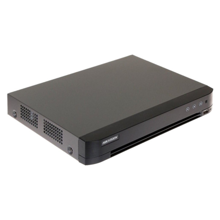 Система DVR, 4 видео канала, TVI, CVI, AHD, CVBS, IP, 4MP, Детекция на движение, Мобилно приложение