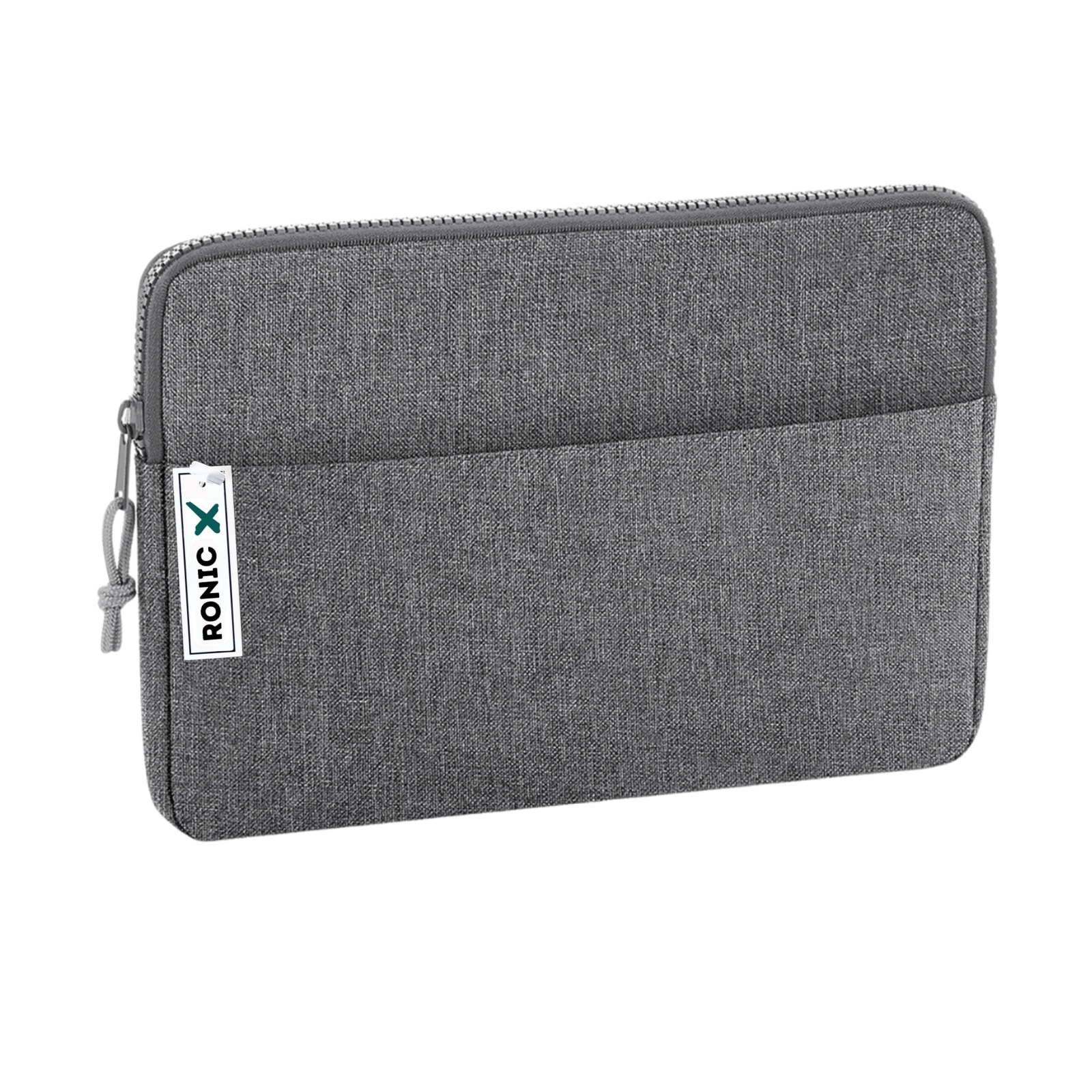 Husa de transport Essential Tech Protect compatibila laptop Apple MacBook Air, MacBook Pro Touch Bar din poliester 600D, 15" Inch, 39 x 27,5 x 2 cm, gri