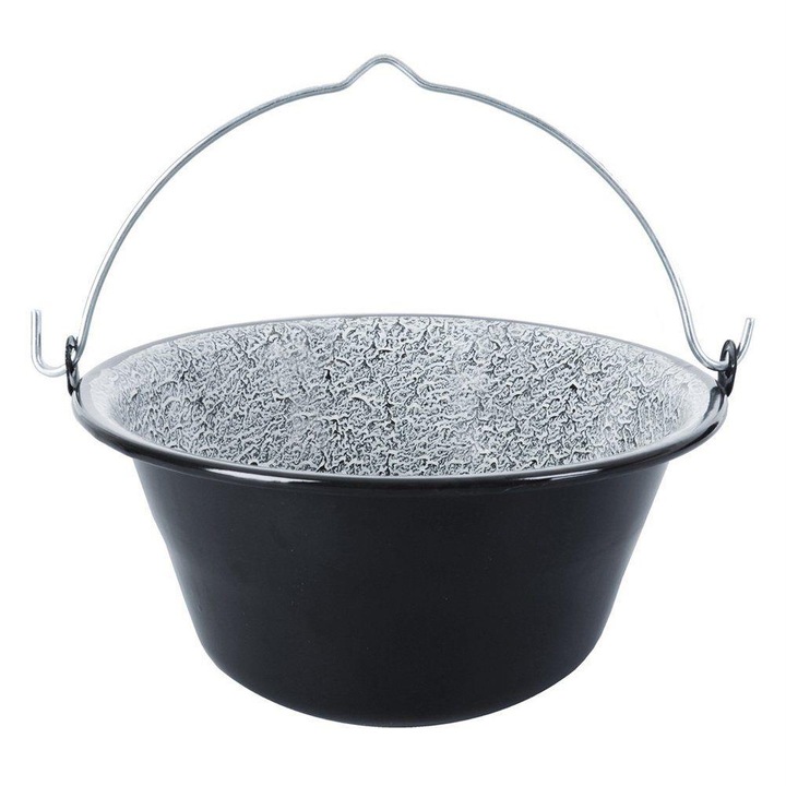 Zománcozott kazán, magyar függőfazék, Orion, 7,5 l