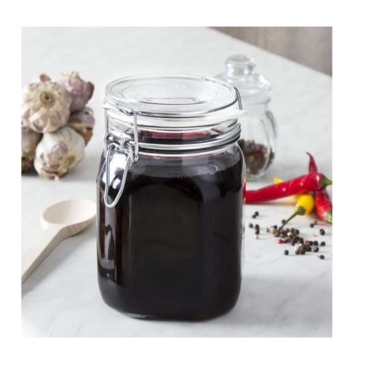 Borcan ermetic din sticla Bormioli Fido 0.75 L