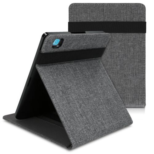 Kwmobile Custodia EReader Compatibile Con Kobo Aura Edition 2 Cover - EBook Reader Flip Case - Nero/beige - Ragazza E Libri - copertina
