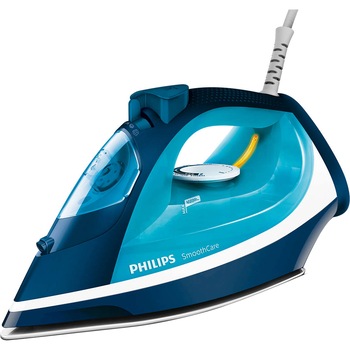 Fier de calcat Philips Smooth Care GC3582/20, Talpa EasyFlow Ceramic, 2400 W, 0.4 l, 170 g/min, Functie curatare Calc Clean, Albastru Fier de calcat Philips Smooth Care GC3582/20, Talpa EasyFlow Ceramic, 2400 W, 0.4 l, 170 g/min, Functie curatare Calc Clean, Albastru