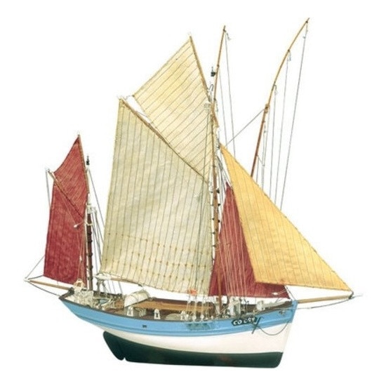 Navomodel macheta Billing Boats MARIE JEANNE (570 mm) scara 1:50 coca din lemn kit pentru construit