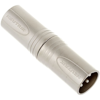 Adaptor XLR 3 Poli Tata - XLR 3 Poli Tata Neutrik NA3MM Adaptor XLR 3 Poli Tata - XLR 3 Poli Tata Neutrik NA3MM