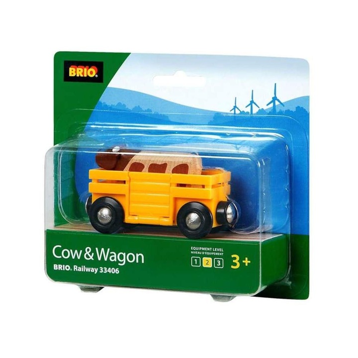 Vagon Brio cu vacuta