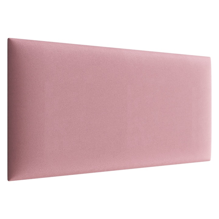 Panou tapitat pentru perete Pag, MIRJAN24, roz, 84x42 cm
