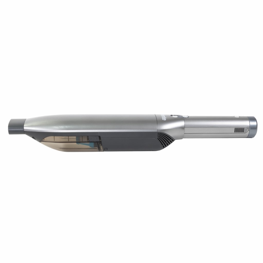 Aspirator de mana portabil Salente HandyPlus - 120W, HEPA, 2000 mAh, 2 moduri Eco/Turbo, Negru/Gri