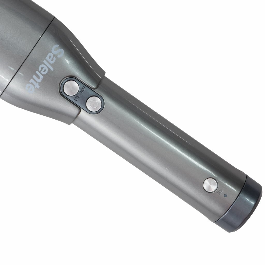 Aspirator de mana portabil Salente HandyPlus - 120W, HEPA, 2000 mAh, 2 moduri Eco/Turbo, Negru/Gri