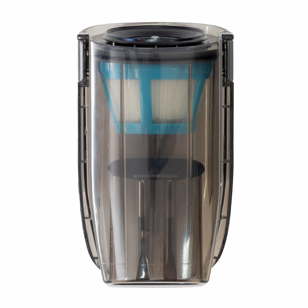 Aspirator de mana portabil Salente HandyPlus - 120W, HEPA, 2000 mAh, 2 moduri Eco/Turbo, Negru/Gri