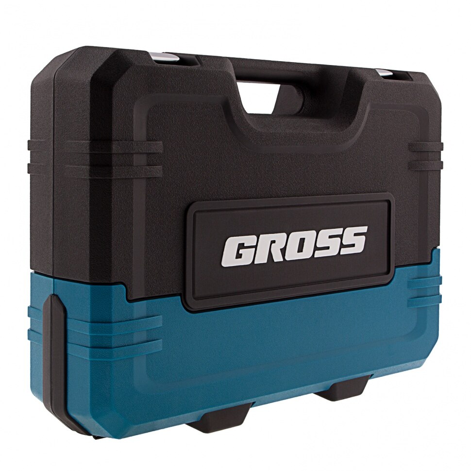 Kомплект вложки GROSS, 78 бр., Tресчотка 120 зъба, CrV, 1/4", 1/2 ...