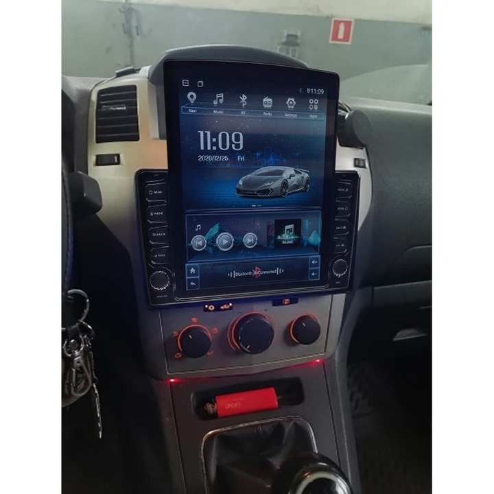 Navigatie AUTONAV ECO Android GPS Dedicata Opel Astra H si Zafira B, Model XPERT Memorie 16GB Stocare, 1GB DDR3 RAM, Display Vertical Stil Tesla 10" Full-Touch, WiFi, 2 x USB, Bluetooth, Quad-Core 4 * 1.3GHz, 4 * 50W Audio