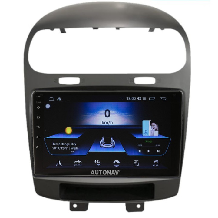 Navigatie AUTONAV Android GPS Dedicata Dodge Journey 2011-2020, Model Classic, Memorie 64GB Stocare, 2GB RAM, Display 9" Full-Touch, WiFi, 2 x USB, Bluetooth, Quad-Core 4 * 1.8GHz, 4 * 50W Audio