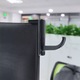 OEM fejhallgató monitortartó, ABS, 7,5x2,5x5,3 cm, fekete