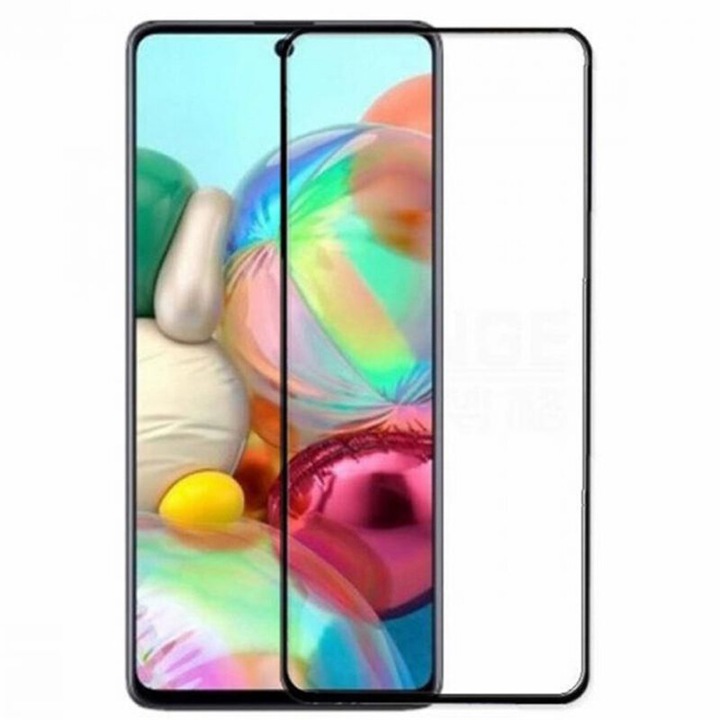 Üvegfólia Samsung S21 kompatibilis, teljes fedél, teljes ragasztó, prémium minőség
