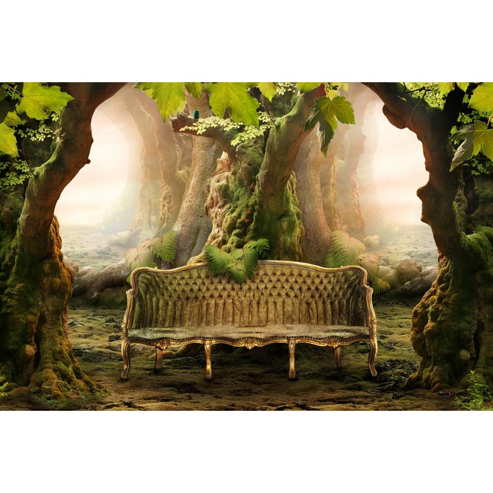 Öntapadó PVC tapéta - 3d Nature Sofa, 180 x 240 cm