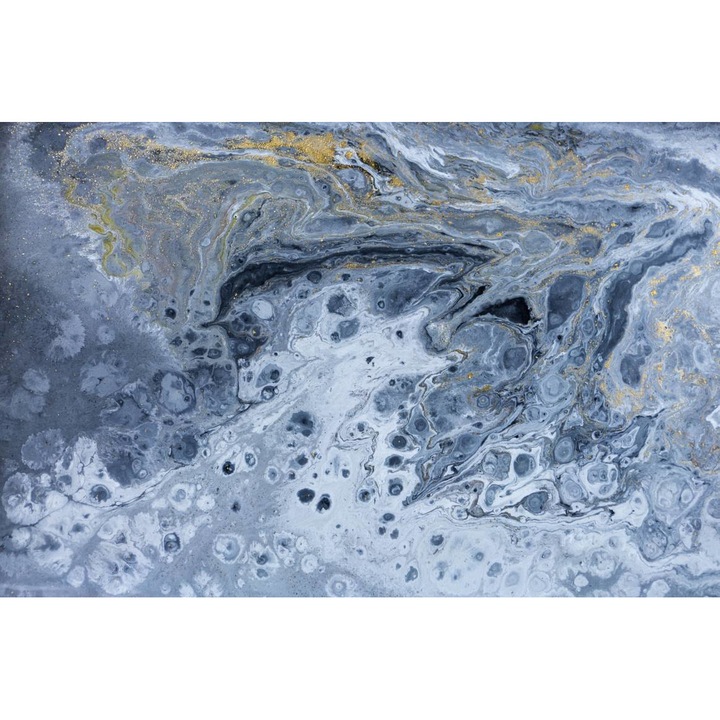 PVC öntapadó tapéta - Abstract Blue Shades, 100 x 150 cm