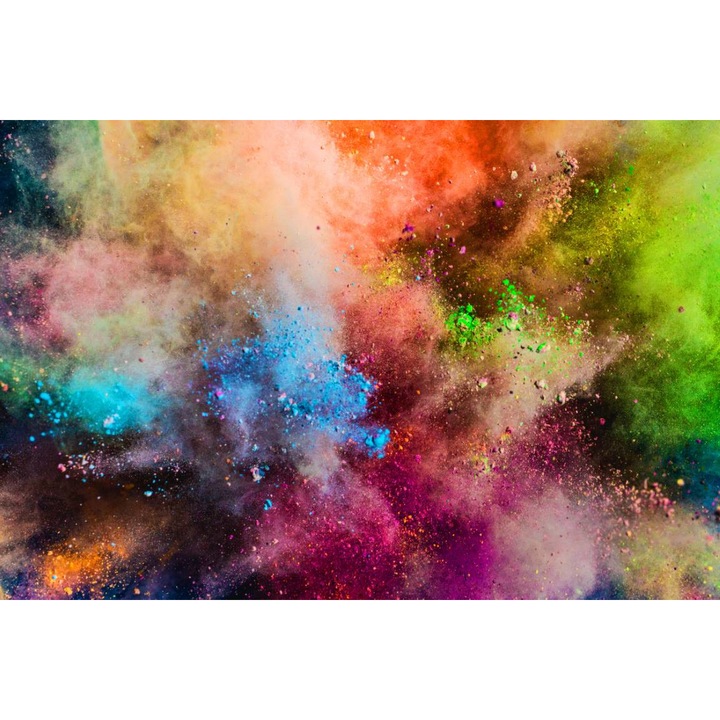 PVC öntapadós tapéta - Abstract Color Explosion, 100 x 150 cm