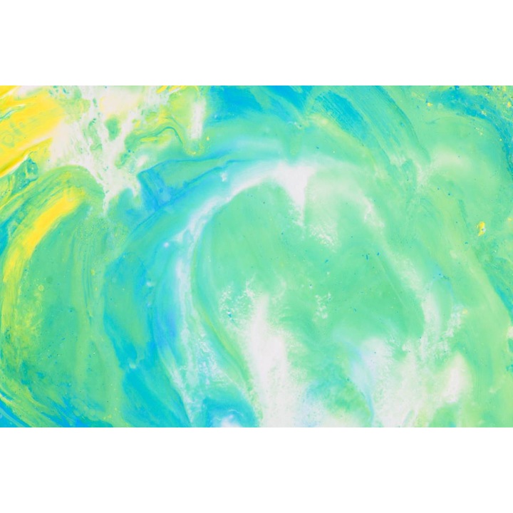 PVC öntapadó tapéta - Absztrakt türkiz tónusok, 100 x 150 cm