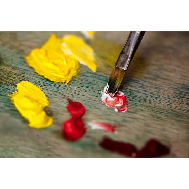 Öntapadó PVC tapéta - Brush And Colors, 100 x 150 cm