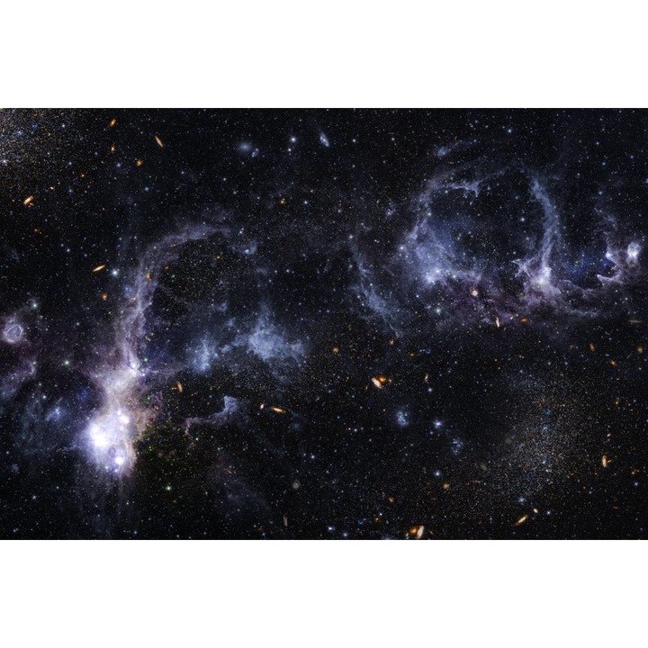 Öntapadó PVC tapéta - Galaxy and Stars, 100 x 150 cm