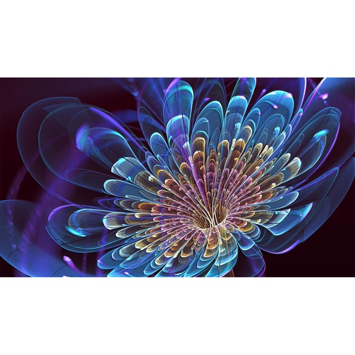 PVC öntapadó tapéta - Absztrakt virágszirmok, 100 x 150 cm