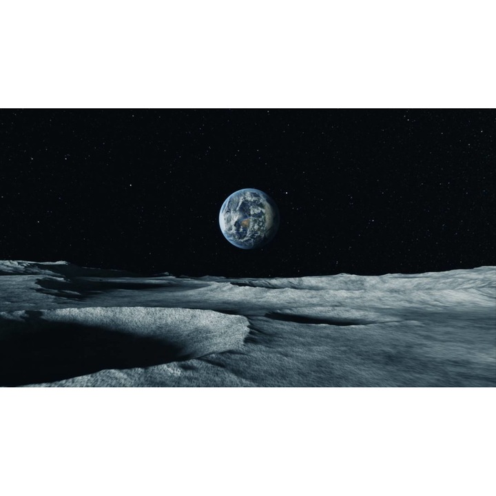 PVC öntapadós tapéta - The Earth Seen From The Moon, 100 x 150 cm