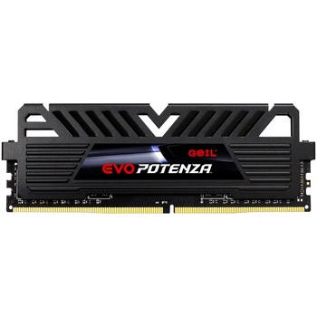 Memorie Geil EVO Potenza, 8GB, DDR4, 3200MHz, CL 16, 1.35V, Black