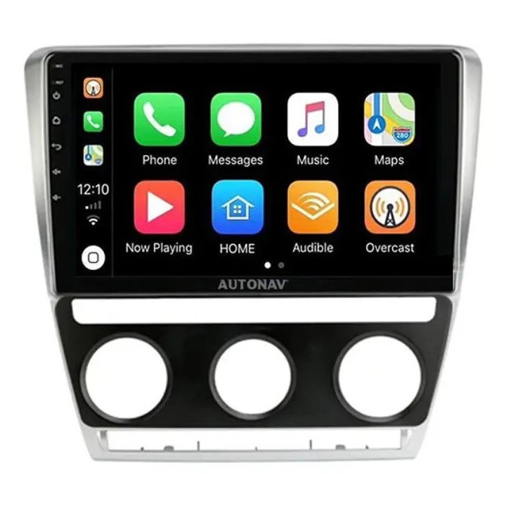 Navigatie AUTONAV Android GPS Dedicata Skoda Octavia 2 Facelift 2009-2012, Model Classic, Memorie 64GB Stocare, 2GB DDR3 RAM, Display 10" Full-Touch, WiFi, 2 x USB, Bluetooth, Quad-Core 4 * 1.3GHz, 4 * 50W Audio