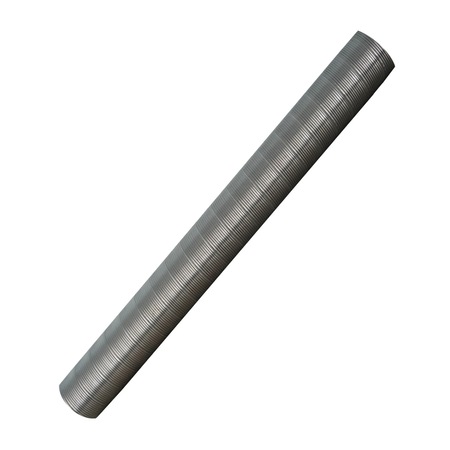 Tub flexibil din inox, simplu perete, grosime 0.1 mm, diametru 160 mm ...