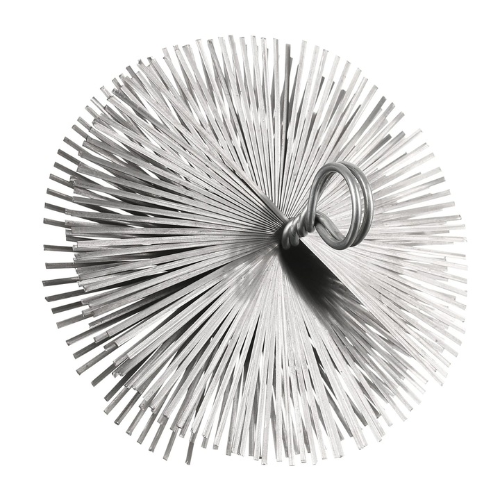 Arici pentru burlan soba, rotund, otel, diametru 200 mm