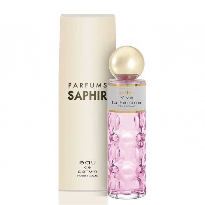 Apa de parfum, Saphir Vive la Femme, Femei, 200ml