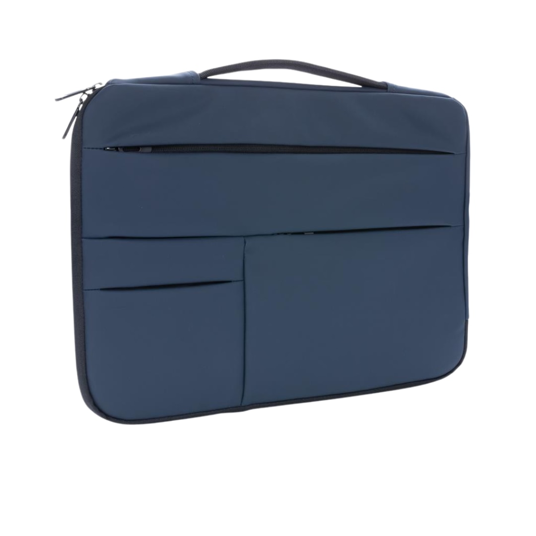 Geanta laptop Space, 5 compartimente, compatibil laptop si notebook pana la 15.6", Navy