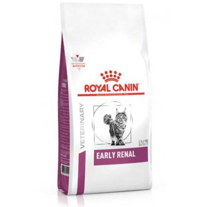 Hrana Royal Canin Feline Early Renal 6kg, uscata pentru pisici, sustinerea functiei renale