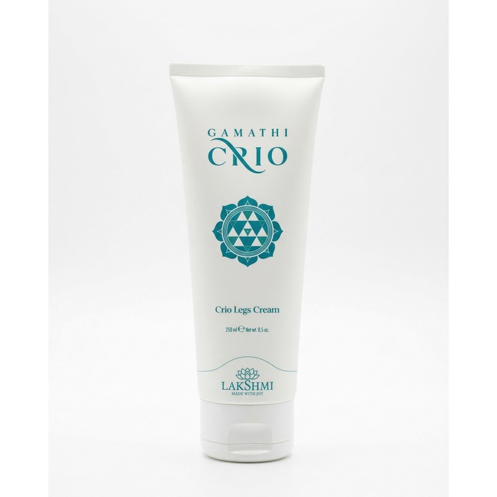 Crema crio pentru picioare obosite 200ml, Lakshmi, eco-bio, reduce senzatia de greutate si oboseala la nivelul picioarelor