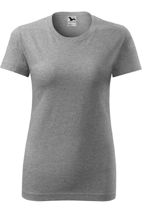 Női póló, Malfini, Sibyl, anyaga 100% pamut, XL-es méret, sötétszürke