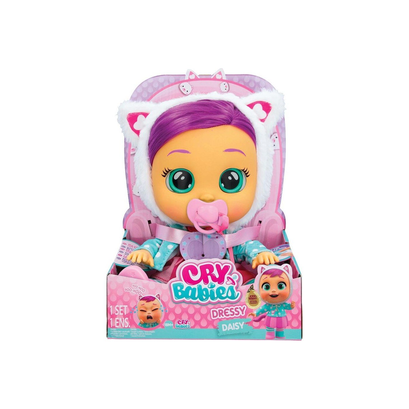 Кукла Cry Babies Dressy - eMAG.bg