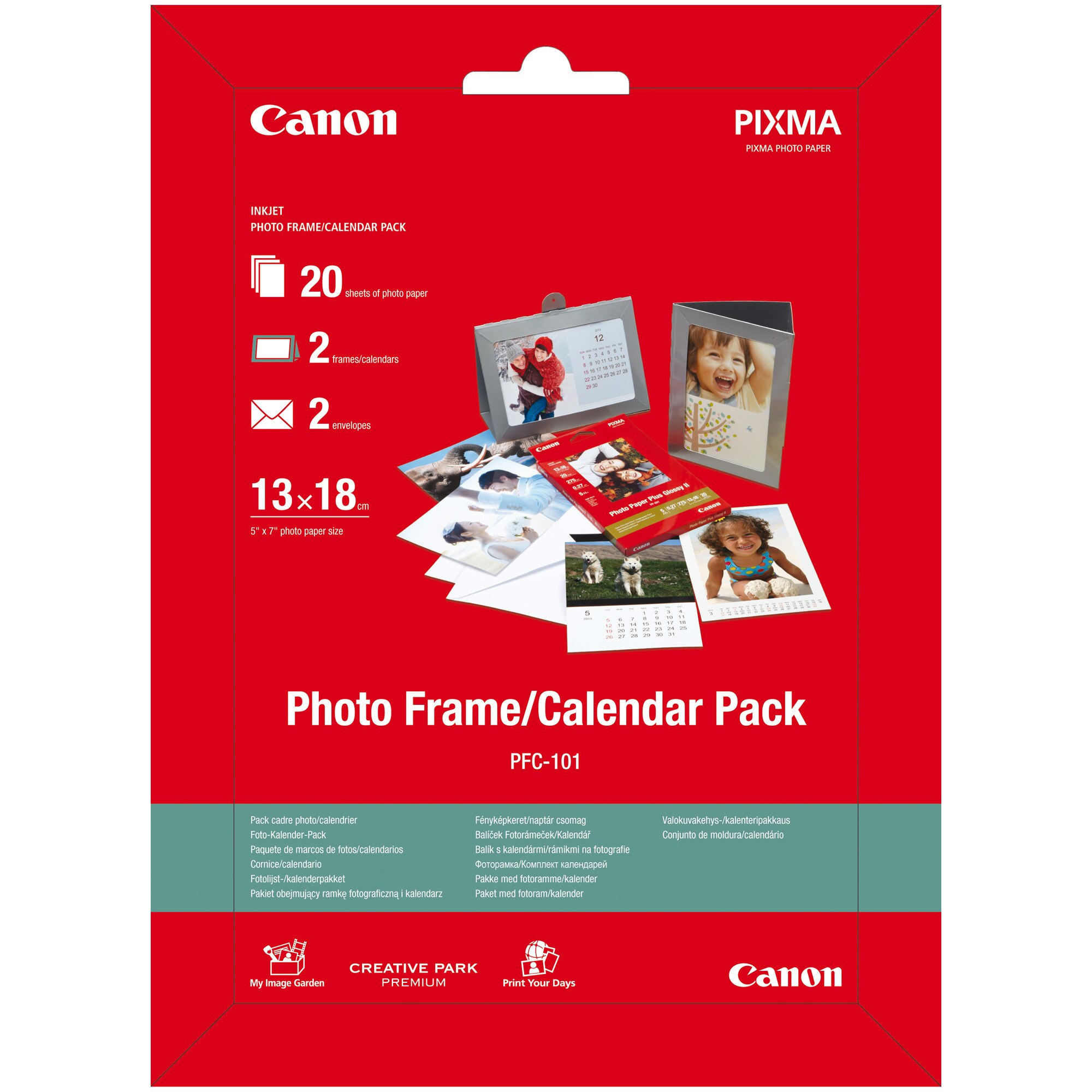 Photo Frame/Calendar Pack Canon PFC-101, 13x18 cm, 260 g