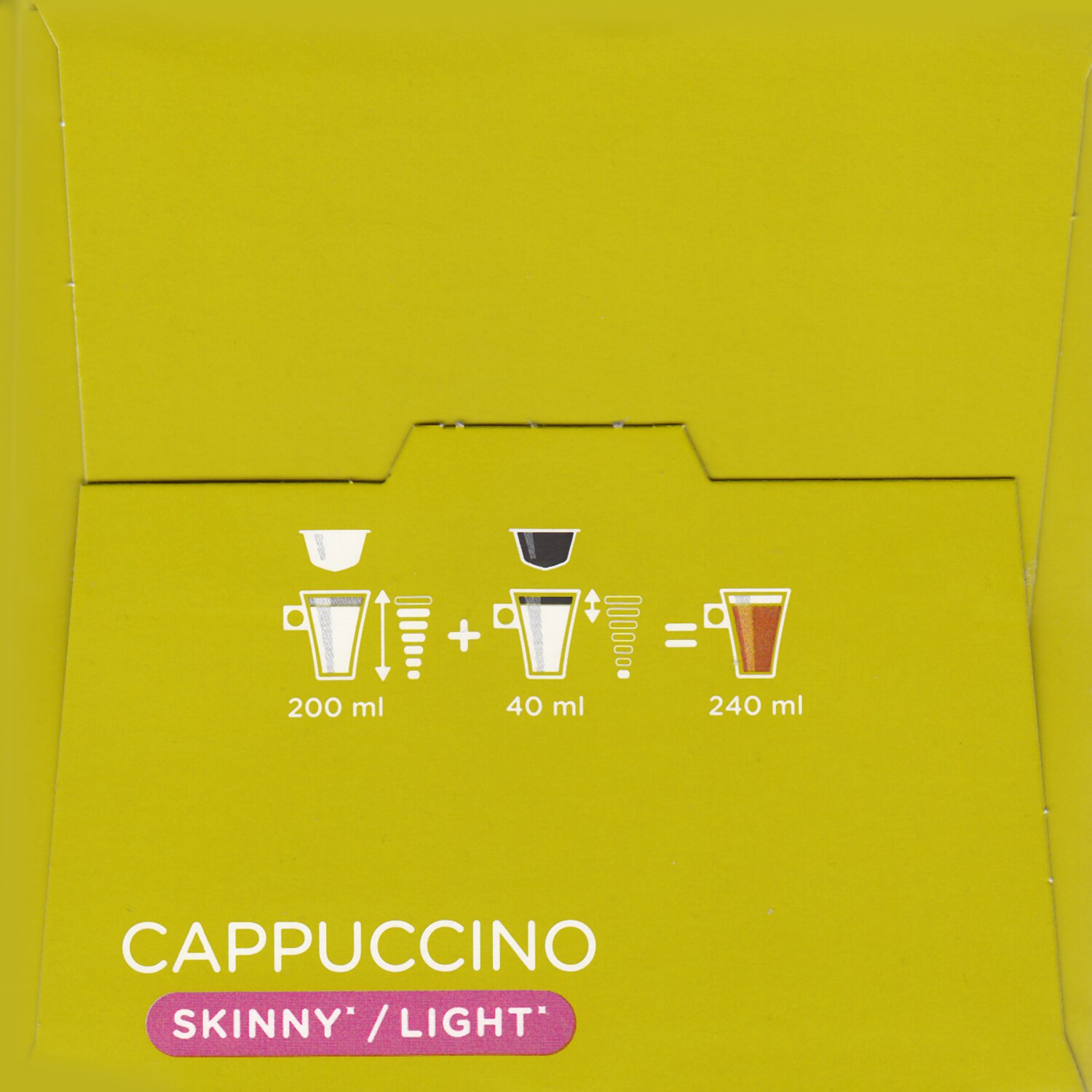 Capsule Nescafé Dolce Gusto, Skinny Cappuccino, 2 x 8 Capsule, 161.6 g