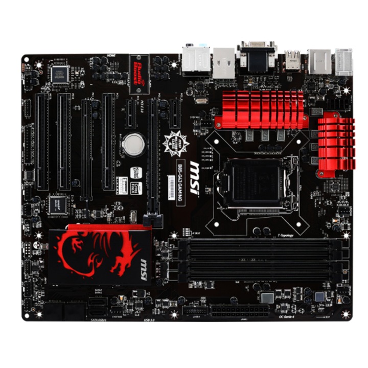 Дънна платка MSI B85-G43 GAMING, socket 1150