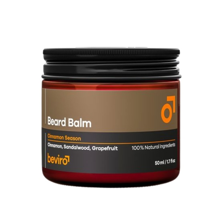 Balsam de barba Beviro, scortisoara, 50 ml