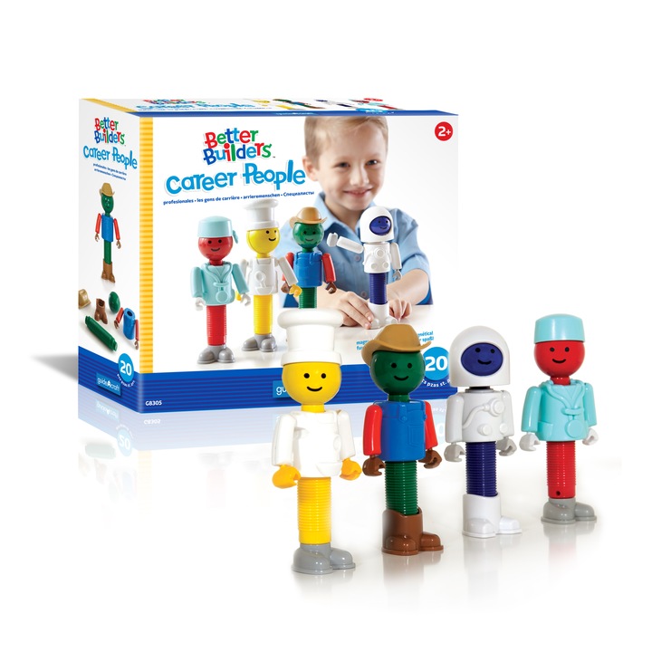 Set magnetic, Guidecraft, 2 ani+, Multicolor