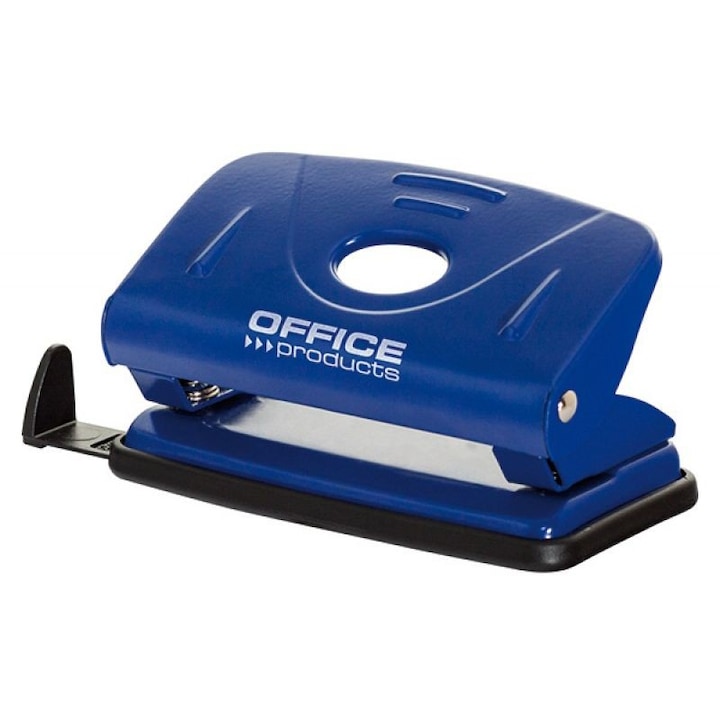 Lyukasztó, OfficeProducts, 12 lap, kék