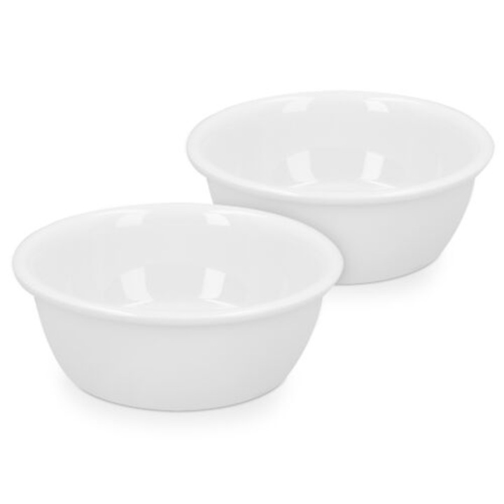 2 db Navaris porcelán állattartó tál, 130 ml, 51398.06