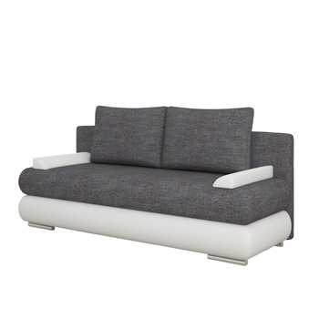 Canapea Extensibila Milo Mi07, Sawana05 / Soft17 White, 213 x 95 x 73 cm Canapea Extensibila Milo Mi07, Sawana05 / Soft17 White, 213 x 95 x 73 cm