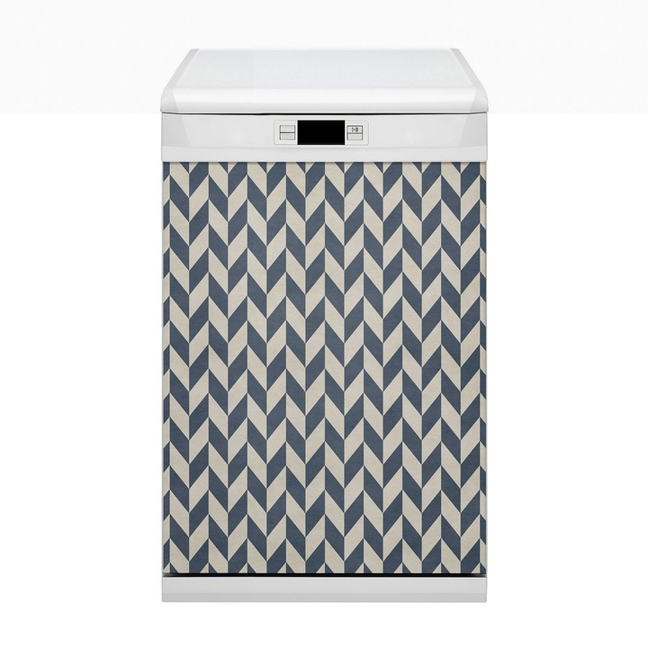 Magnet decorativ. Dreptunghi. Vectori Gri. Maro. 45x80 cm. 010220270020000029940