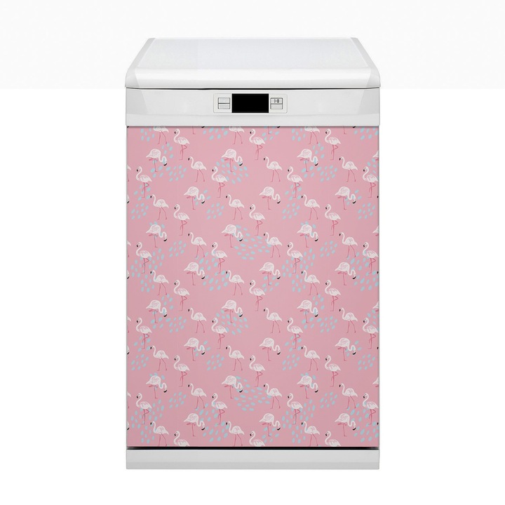 Magnet decorativ. Dreptunghi. Flamingo. Rosu. 45x80 cm. 010220270020000011313