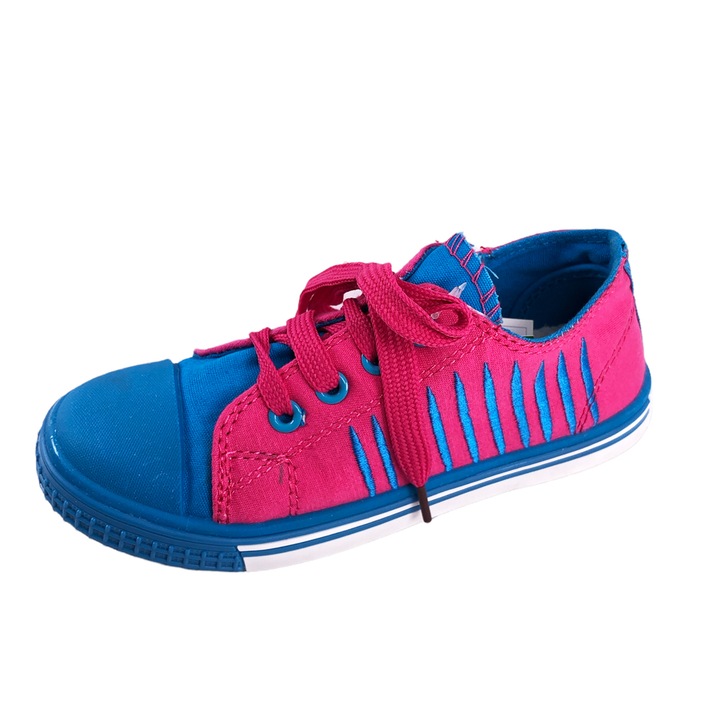 Gyerek tornacipő Chippo Kids 30142, 26-31, Textil, Rózsaszín/világoskék