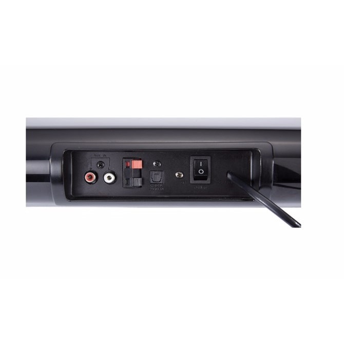 Difuzor bara de sunet cu subwoofer si functie bluetooth in carcasa neagra THOMSON SB200BT