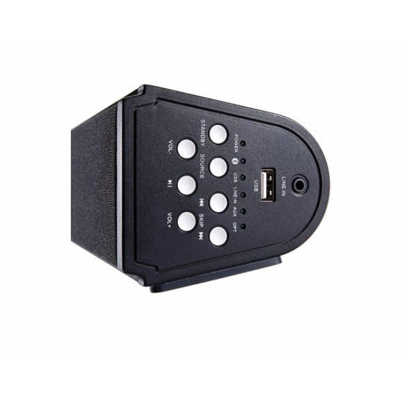Difuzor bara de sunet cu subwoofer si functie bluetooth in carcasa neagra THOMSON SB200BT