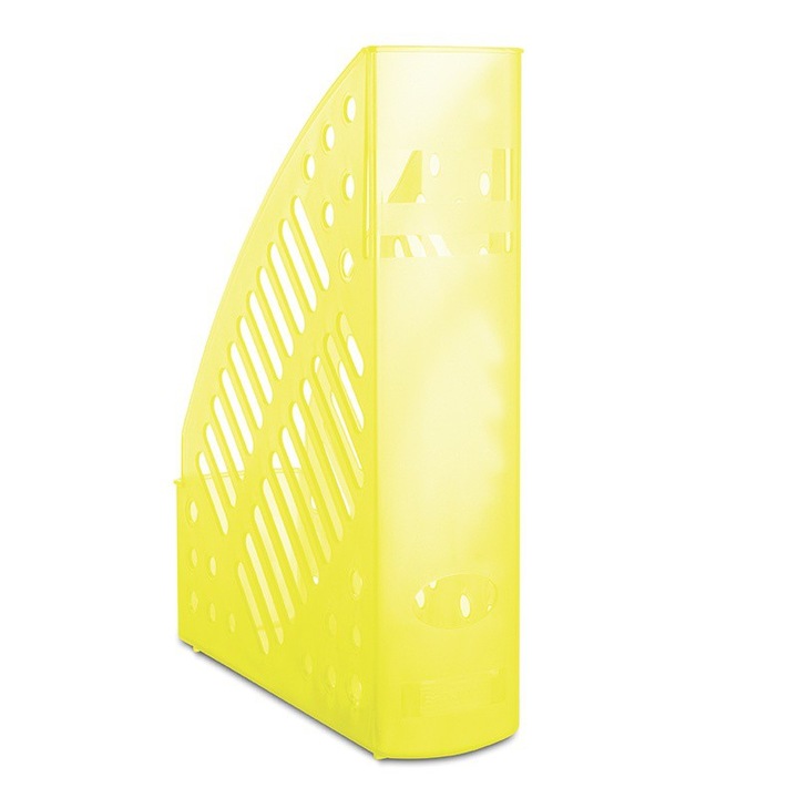 Suport vertical, Donau, A4, 700 coli, Galben